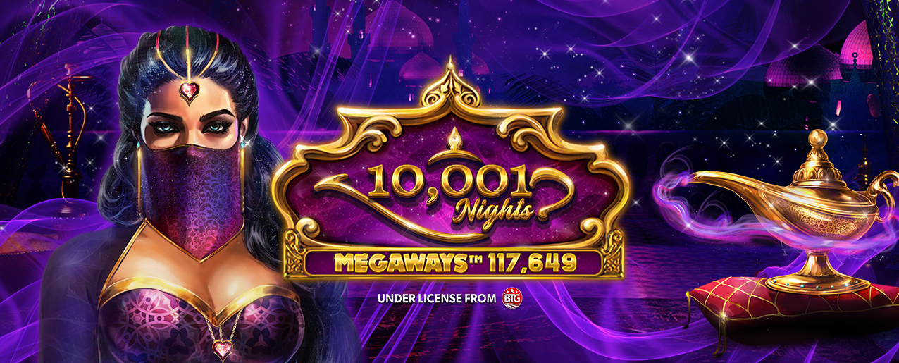 1001 Nights Megaways Slot logo