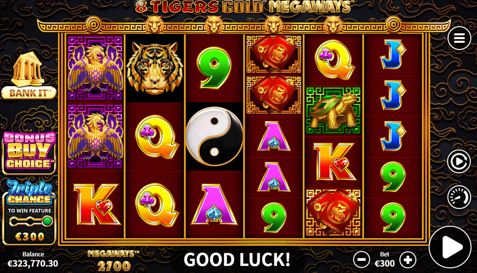 8 tigers gold megaways slot demo