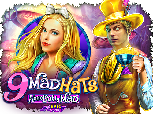 9 Mad Hats Slot logo