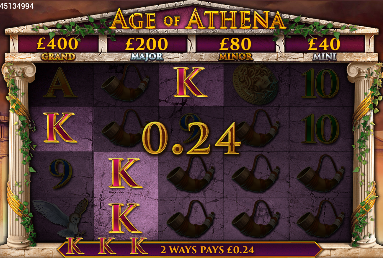 Age of Athena Slot Big Win