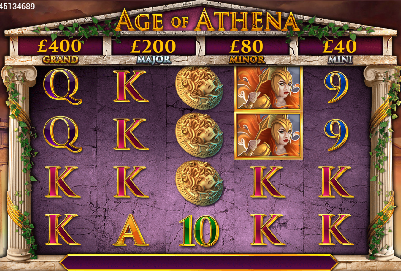 Age of Athena Slot main lobby