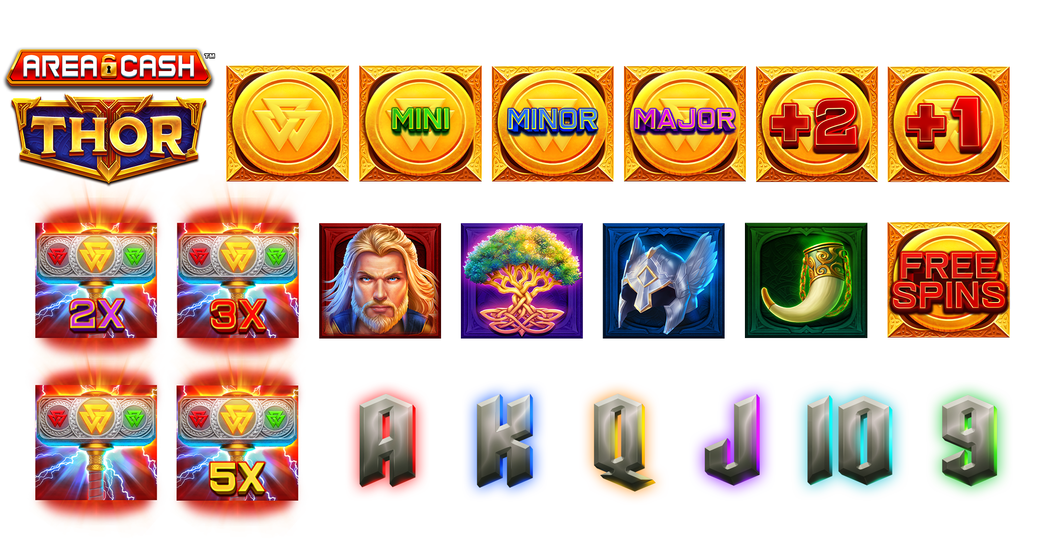 Area Cash Thor Bonus Symbols