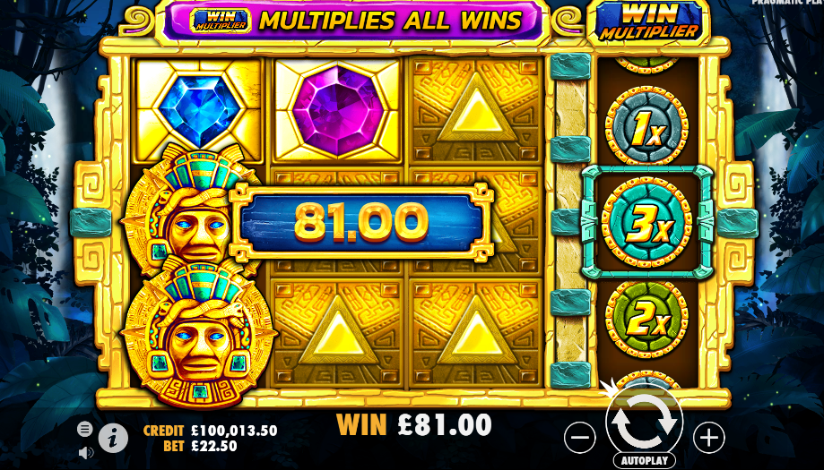 Aztec Gems Slot big win