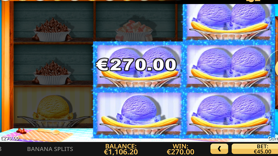 Banana Split Slot Big Win