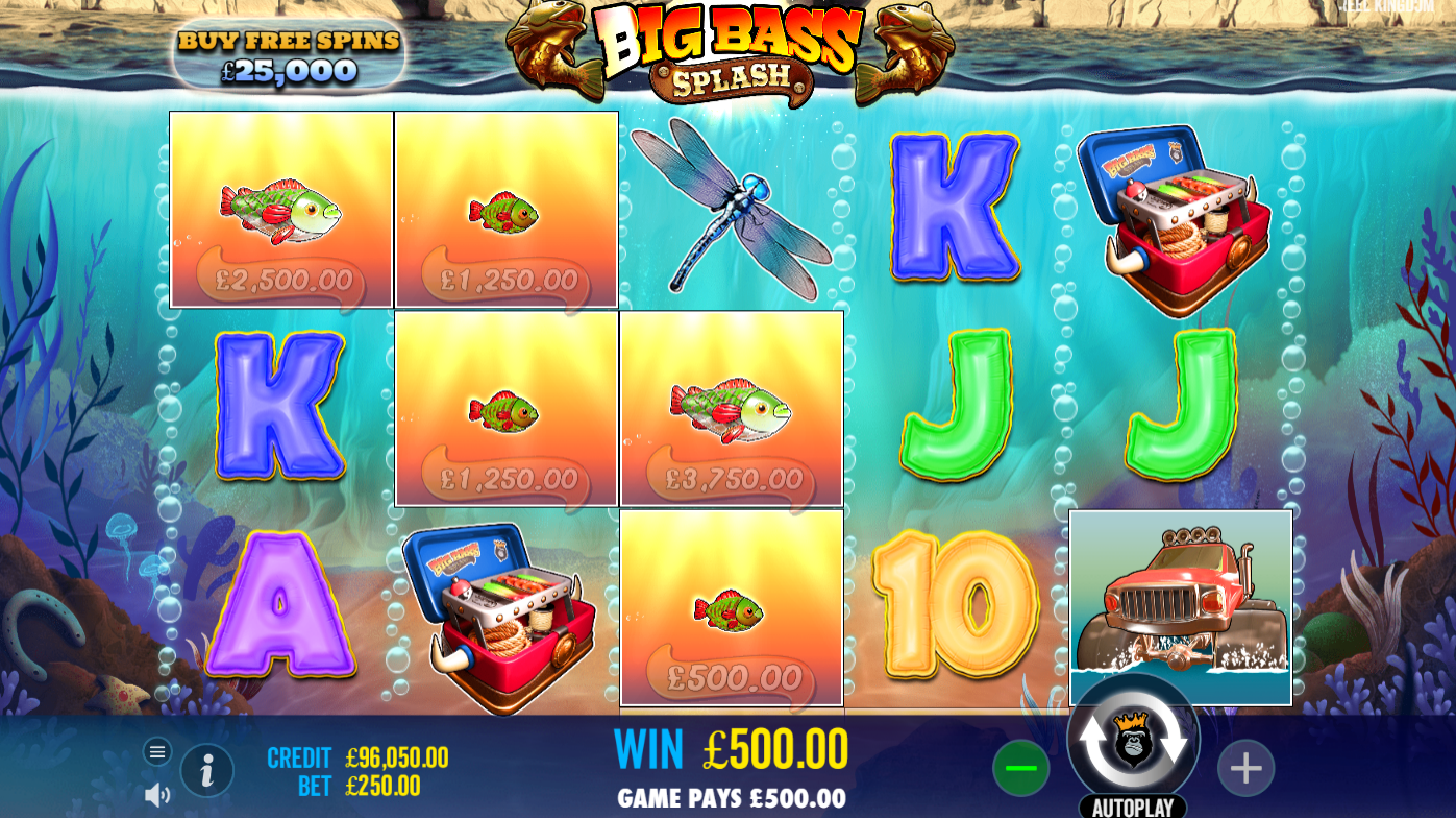 Big Bass Splash Slot Big Win