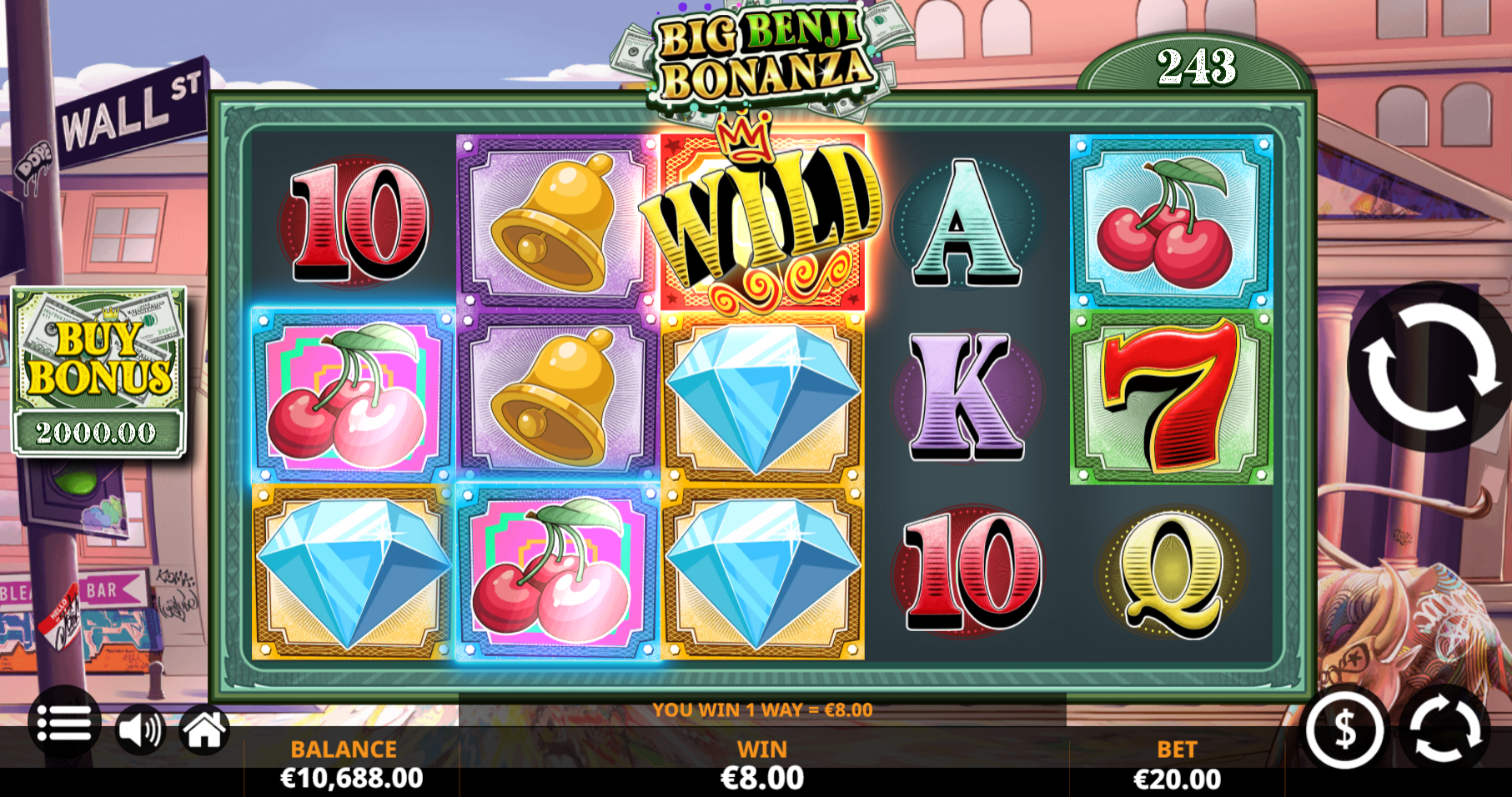 Big Benji Bonanza slot big win