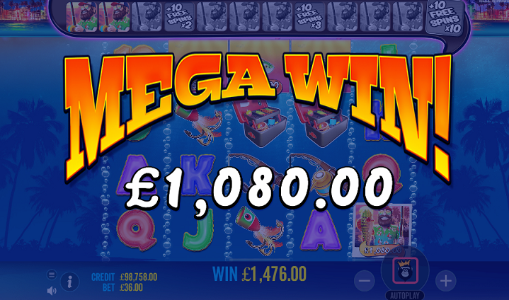 Bigger Bass Bonanza Slot Big Win