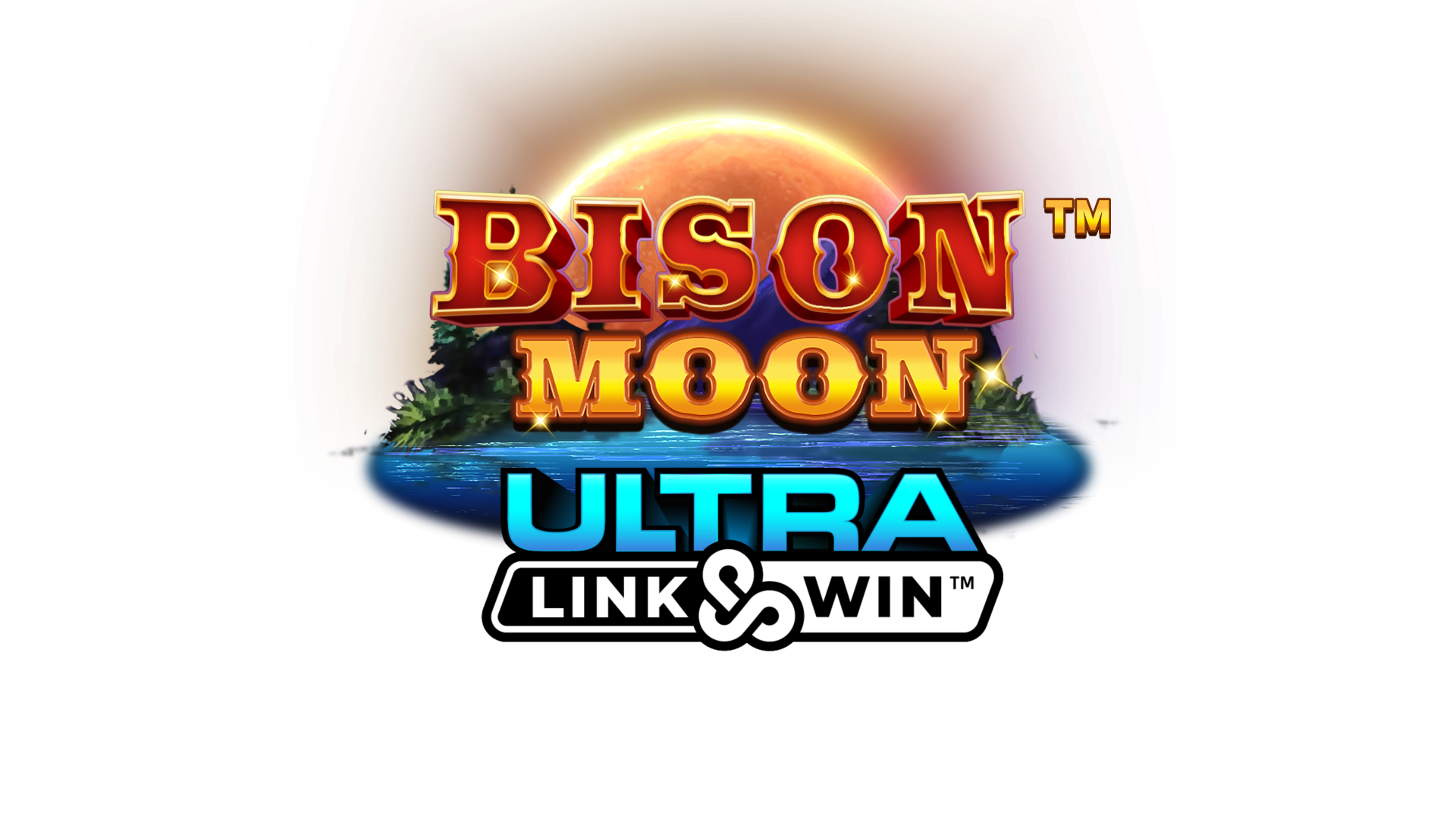 Bison Moon ultra link & win slot logo