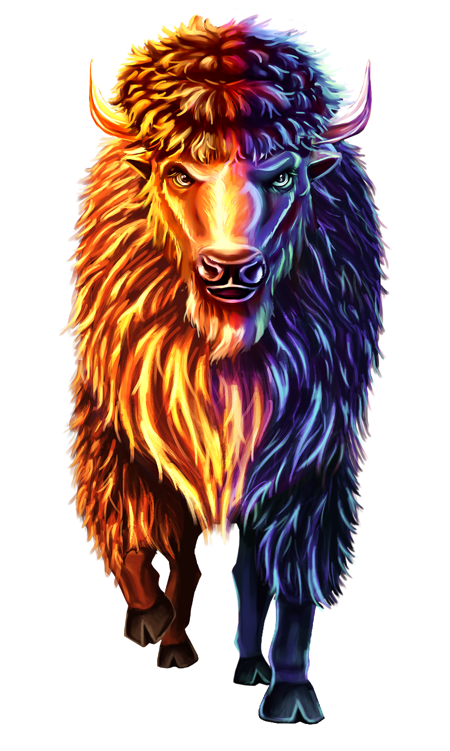 Bison Moon Ultra Portrait Character