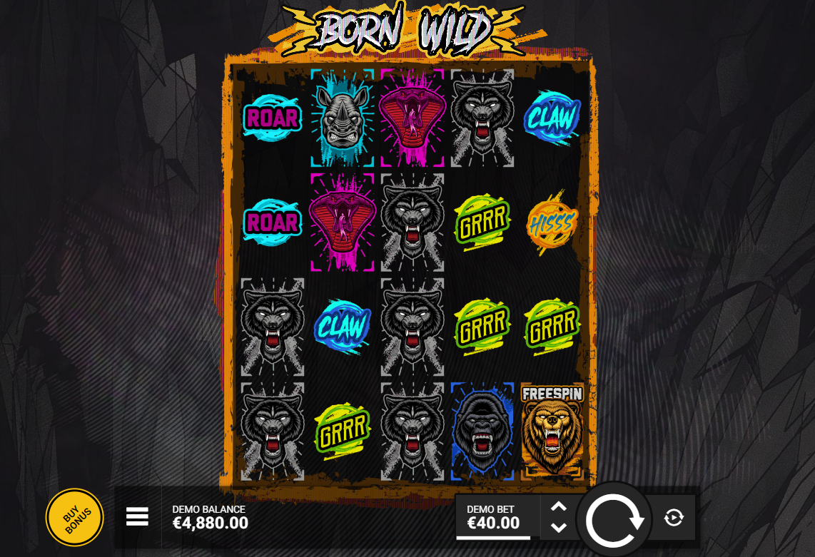 Born Wild Slot Free Spins
