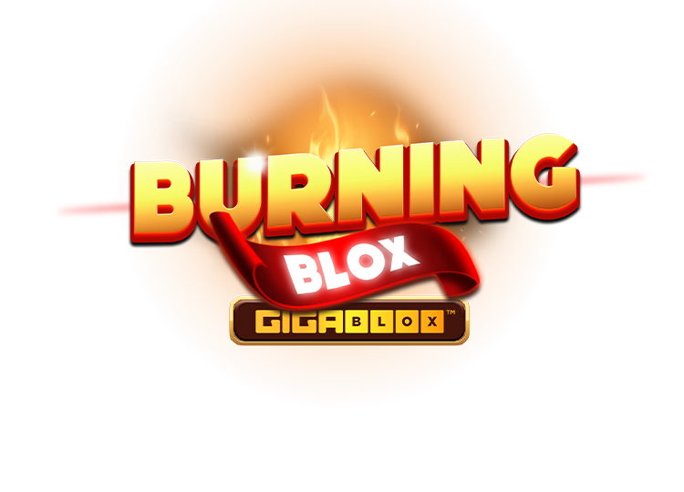 Burning Blog Gigablox slot logo