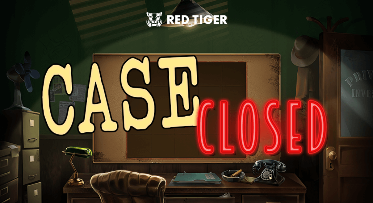 Case Closed slot logo