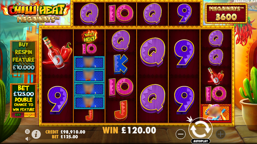 Chilli Heat megaways slot big win