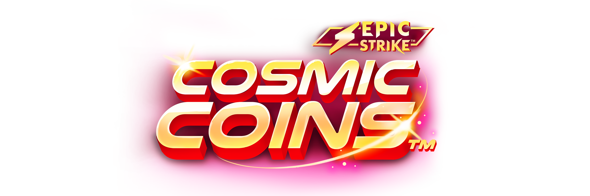 Cosmic coins slot logo