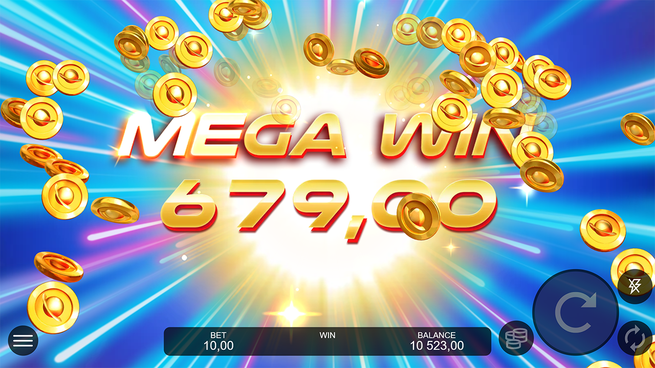 Cosmic coins slot mega win