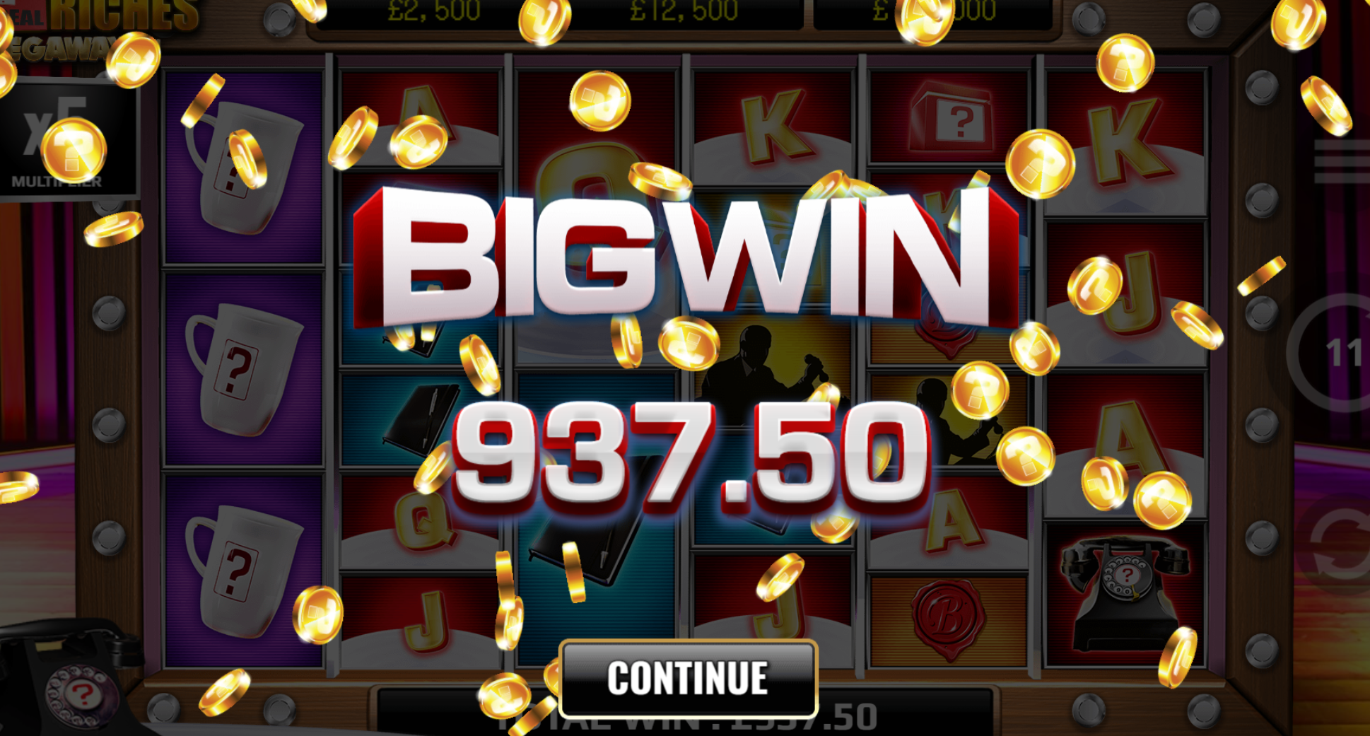 Deal or no deal bankers riches megaways slot big win