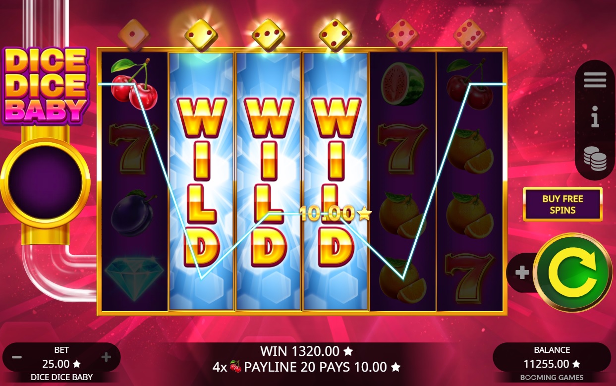 Dice Dice Baby Slot Wild Wild Feature