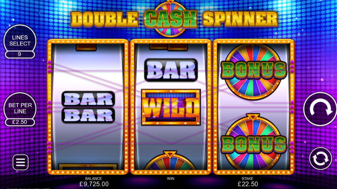 Double Cash Spinner Slot free spins