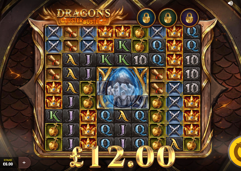 Dragons Clusterbuster Slot Big Win