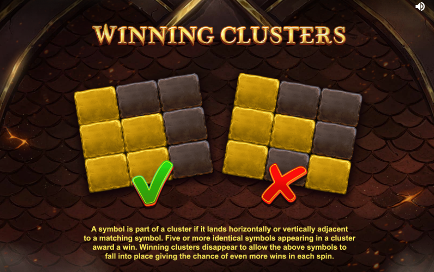Dragons Clusterbuster Slot Winning Clusters