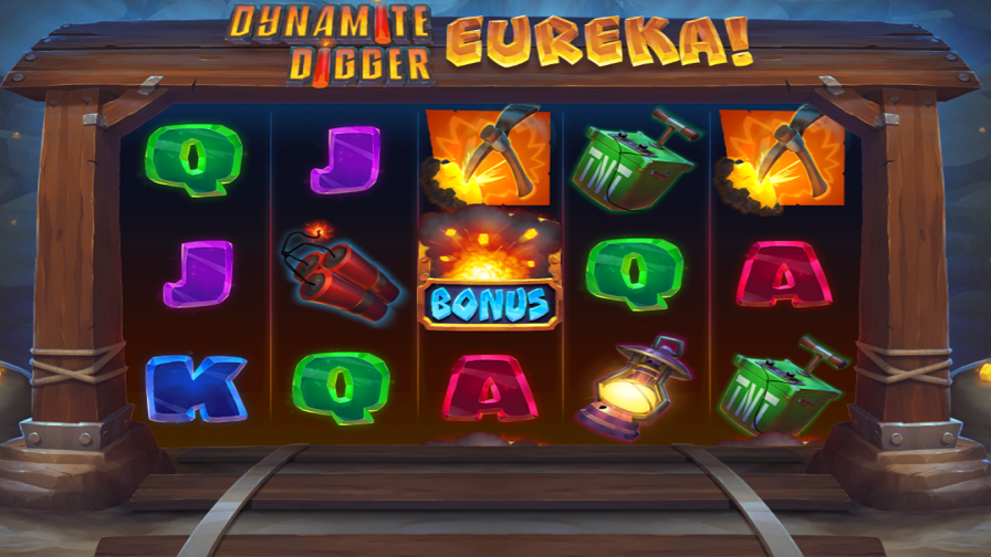 Dynamite Digger Eureka Slot main lobby