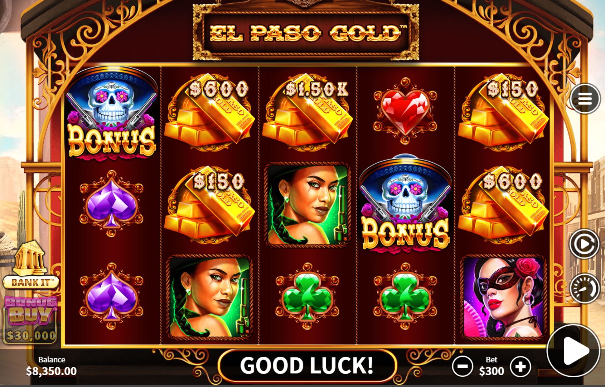 El Paso Gold Slot Demo Game