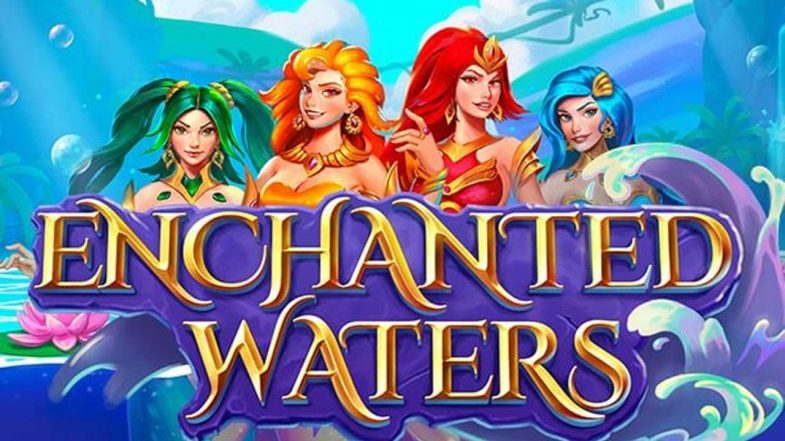 Enchnated waters slot logo