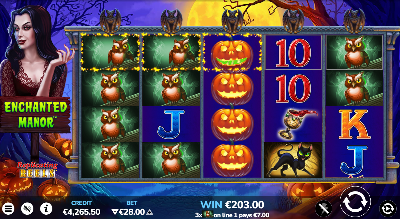 Enchanted Manor Slot big win