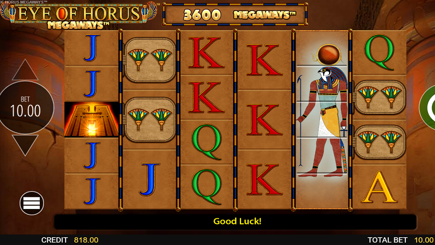 Eye of horus megaways slot