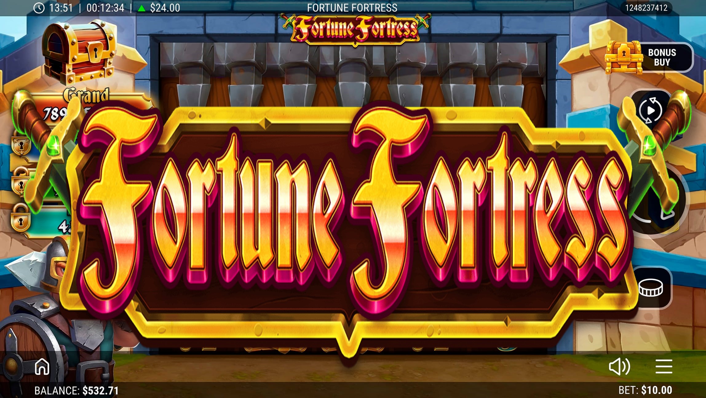 Fortune Fortress slot logo