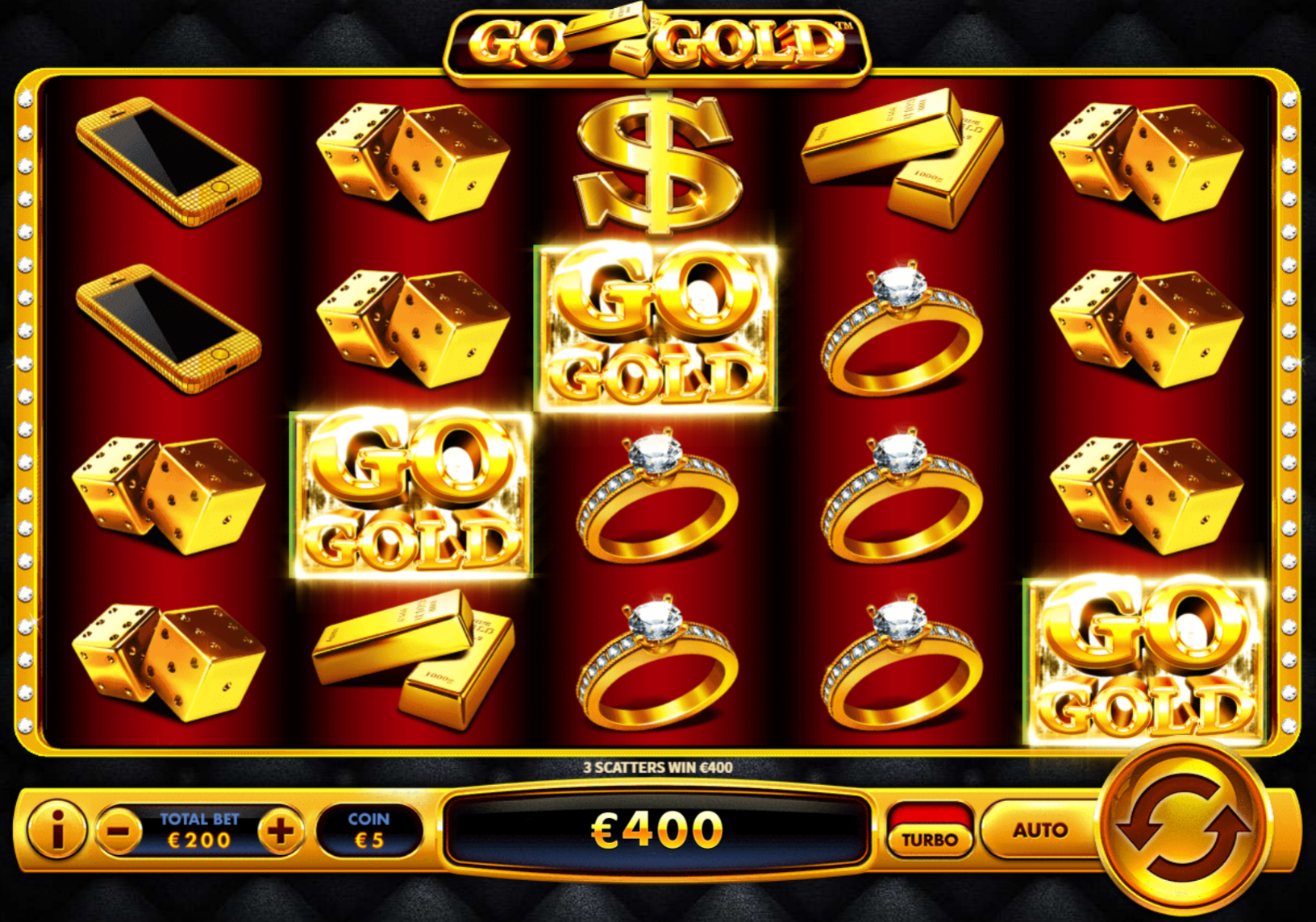 Go Gold Slot Big Win
