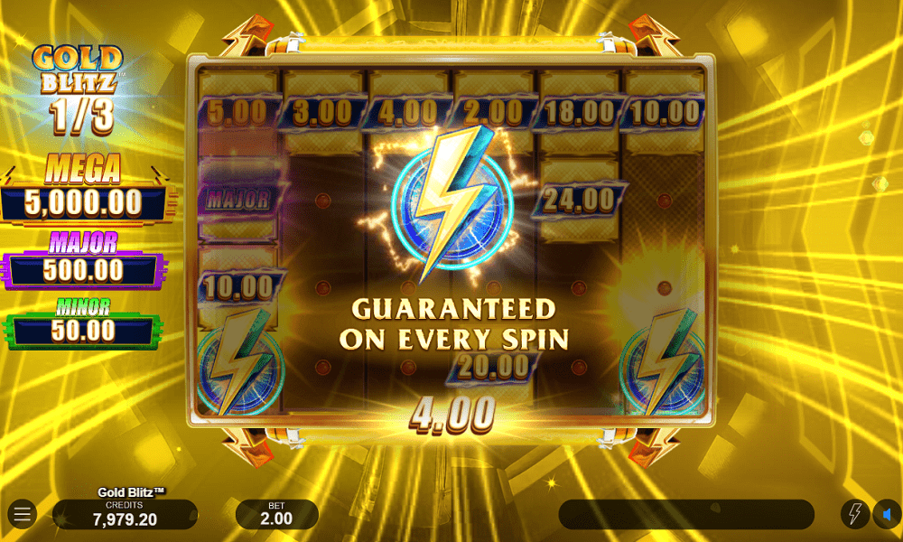 Gold blitz slot big win