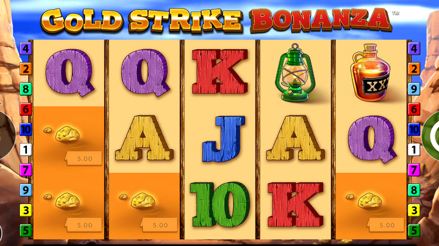 Gold Strike Bonanza Slot Free Spins