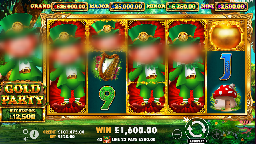 Gold Party Slot Big Win