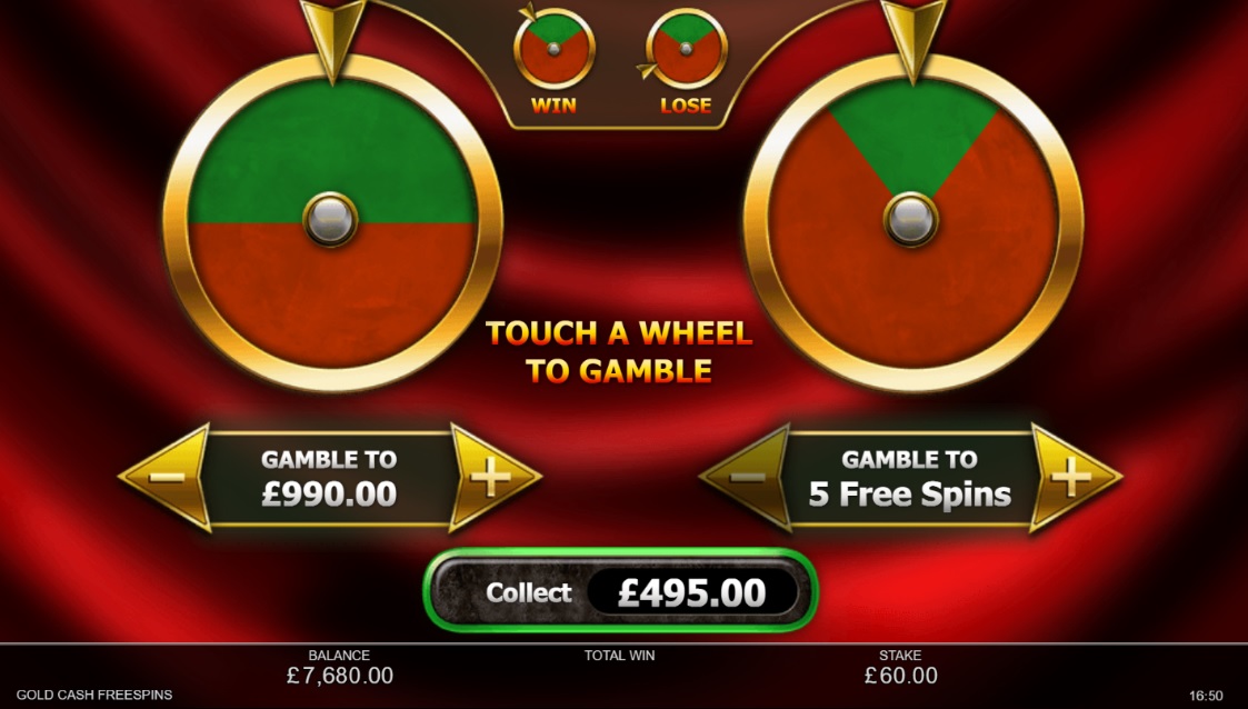 Gold Cash Free Spins slot