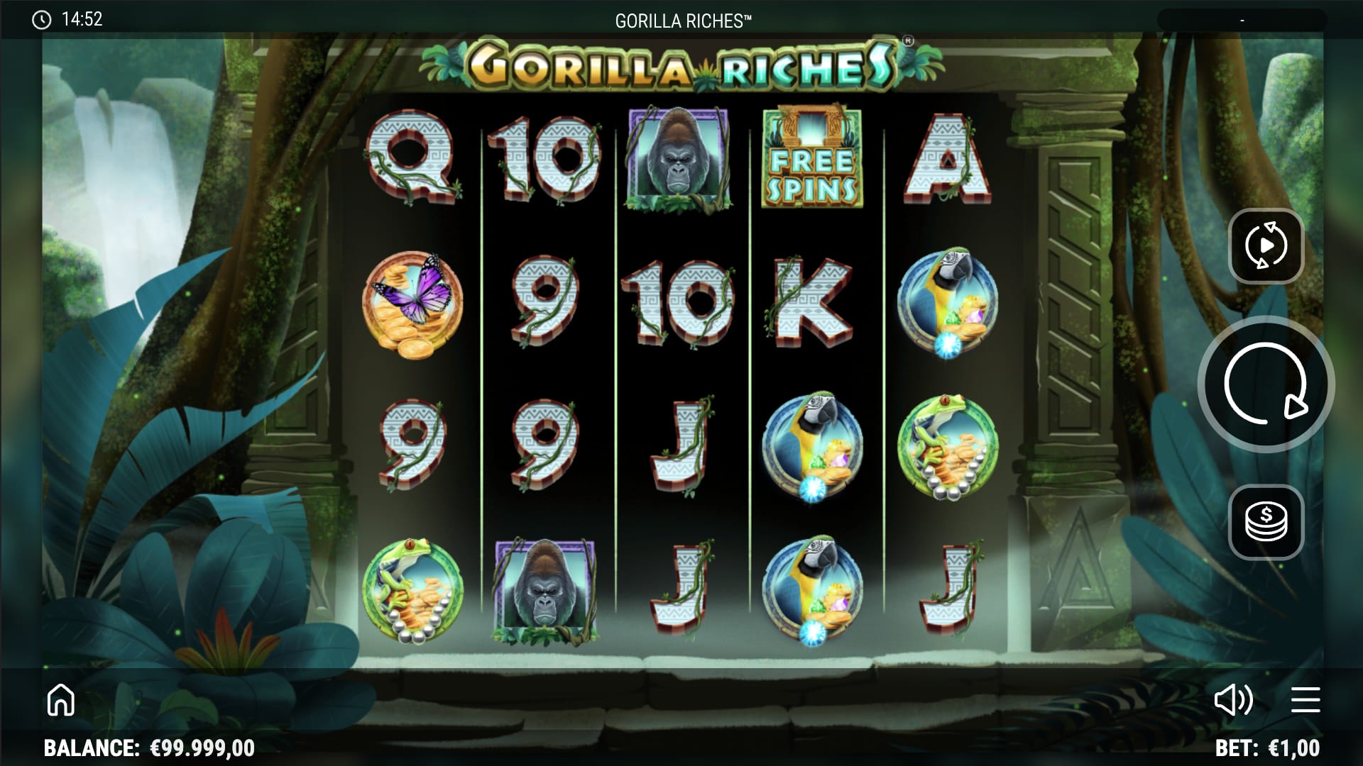 Gorilla Riches slot lobby