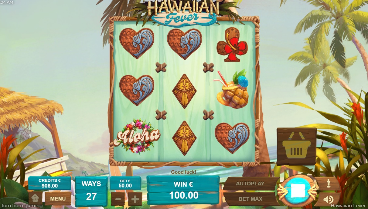 Hawaiian Fever slot big win