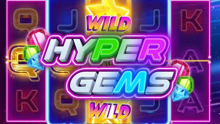 Hyper GEms Slot logo