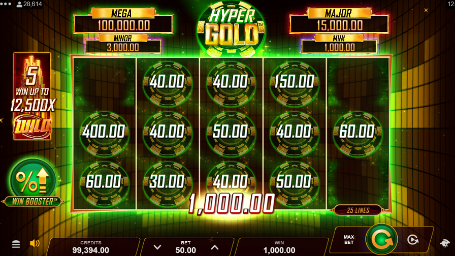 Hyper Gold Slot Big Win