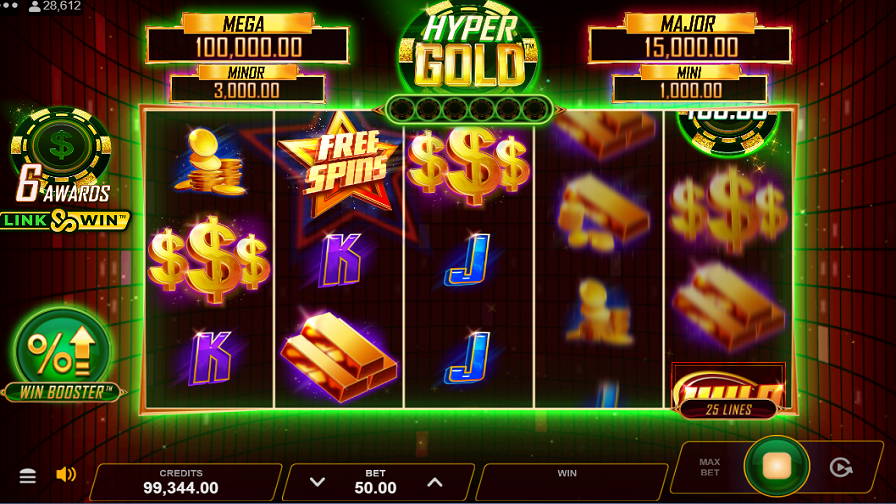 Play Hyper Gold Slot