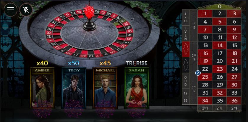 Play Immortal Romance Roulette
