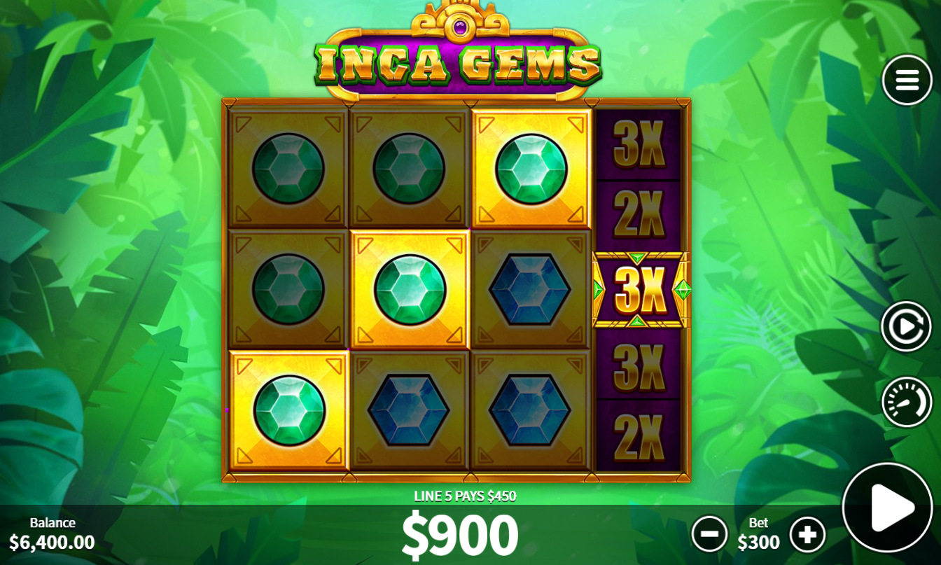 Inca Gems Slot Big Win