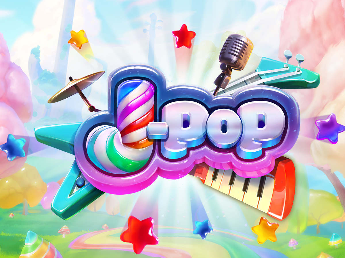 J Pop slot logo