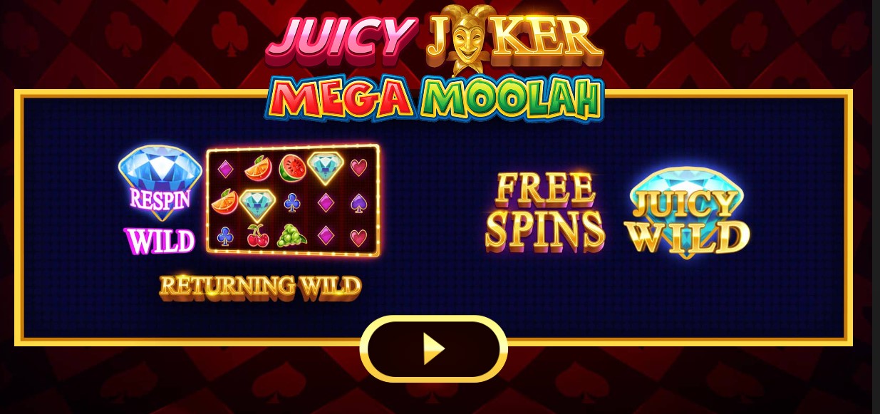 Juicy Joker Mega Moolah Logo