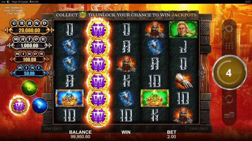 Kings Of Crystal Slot Big Win