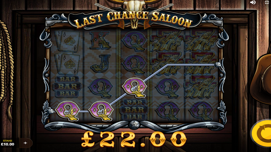 Last chance saloon slot big win