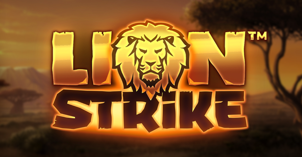 Lion Strike slot logo