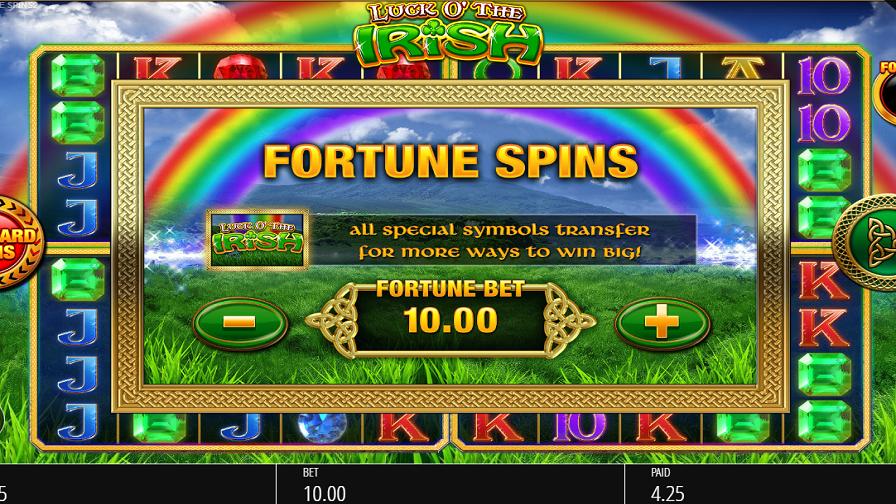 Luck O The Irish Fortune Spins 2 Slot big win