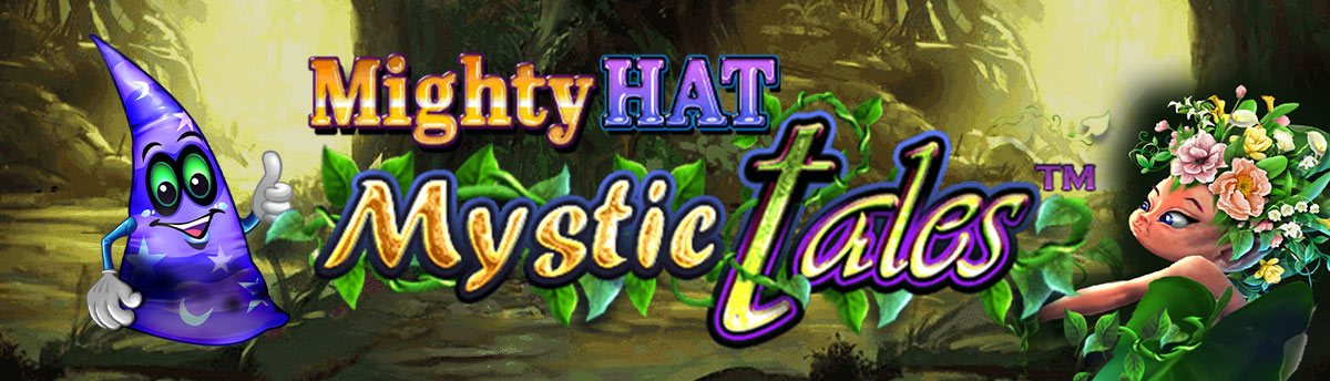 Mighty Hat - Mystic Tales Slot logo