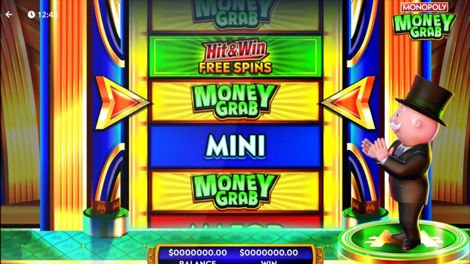 Monopoly Money Grab Slot Features